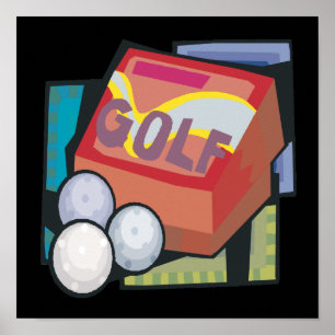 Póster Golf