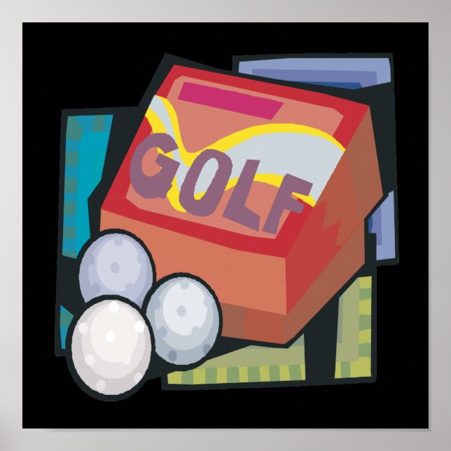Póster Golf (Frente)