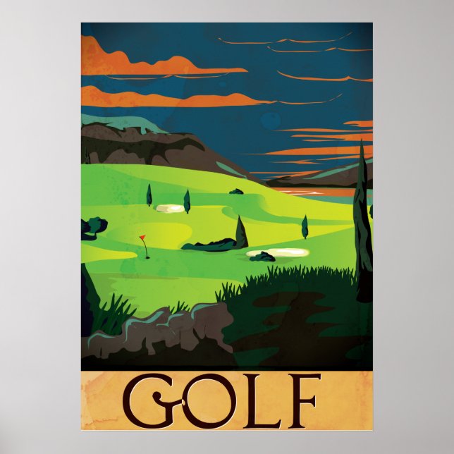 Póster Golf (Frente)