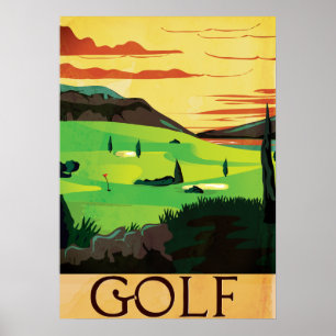 Póster Golf