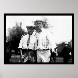 Póster Golf 1914 de Gualterio Hagen