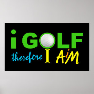 Póster GOLF el poster