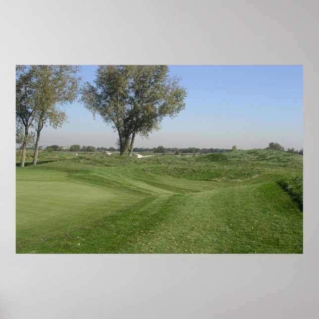 Póster Golf Fairway Print (Frente)