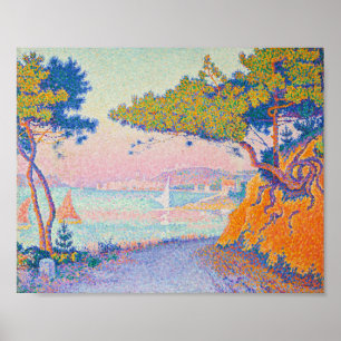 Póster Golfe Juan Paul Signac