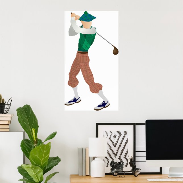 Póster Golfer bien vestido (Subido por el creador)