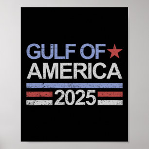 Póster Golfo De Estados Unidos América 2025 Golfo De Esta