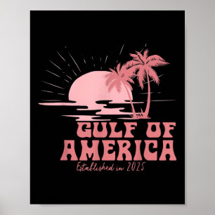 Póster Golfo De Estados Unidos De América Est 2025 Beach