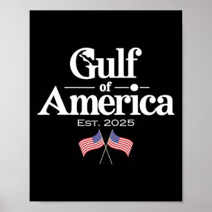 Póster Golfo De Estados Unidos De América Est 2025 Eeuu A
