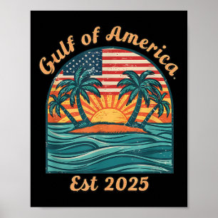 Póster Golfo De Estados Unidos Divertido De México Estado