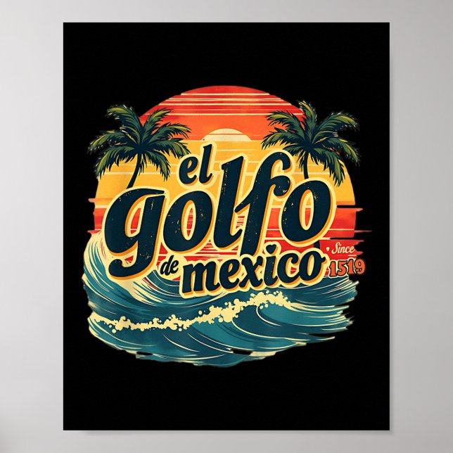 Póster Golfo de México (Frente)
