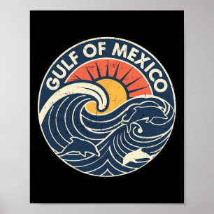 Póster Golfo De México