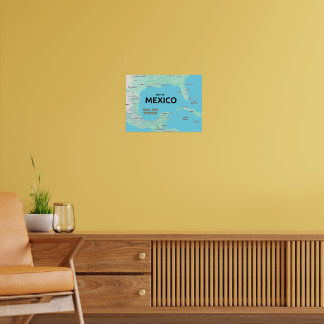 Póster Golfo de México