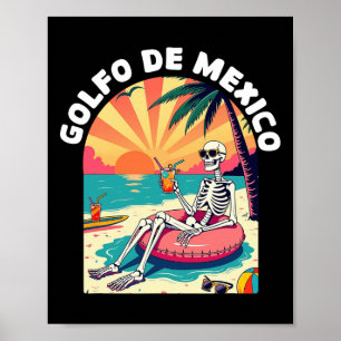 Póster Golfo De México Viva México Golfo De México Souven