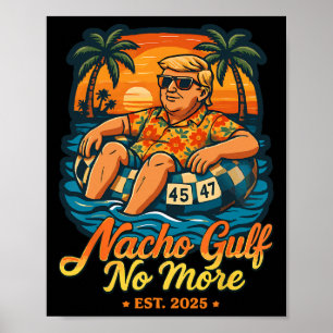 Póster Golfo Nacho No Más Golfo De Estados Unidos Est 202
