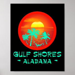 Póster Golfo Pérsico Alabyma Destino Tropical Playa Gif