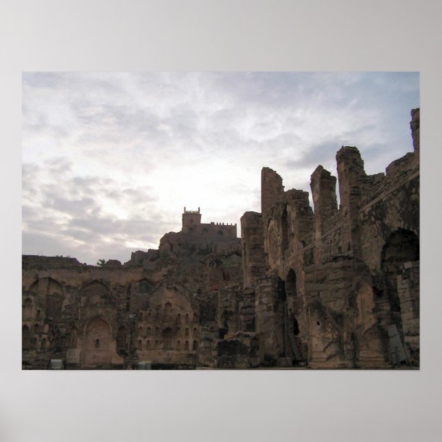 Póster Golkunda Fort II (Frente)