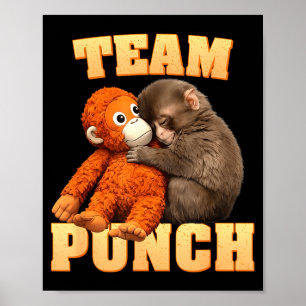 Póster Golpe de mono golpe de equipo 