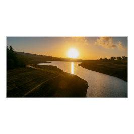 Póster Golpe de oro en el embalse de Baitings