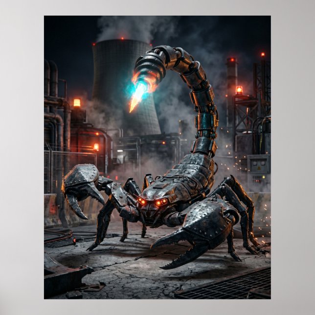 Póster Golpe del Escorpión Líder (Frente)