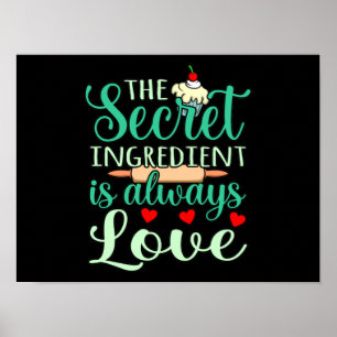 Póster Golpe romántico de San Valentín en el Ingrediente 