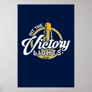 Póster Golpear Las Luces De La Victoria