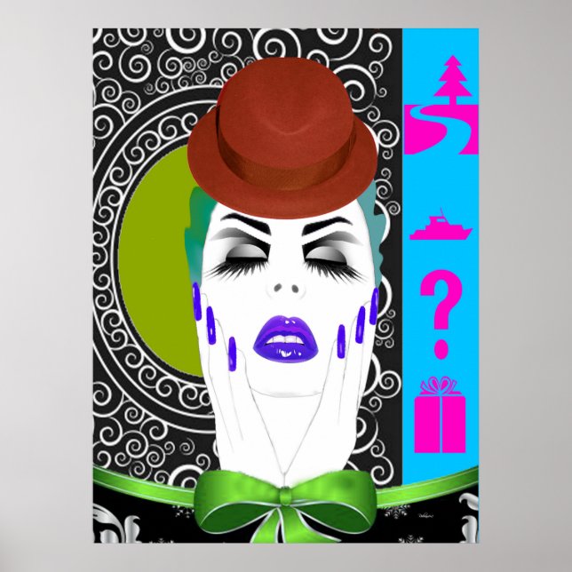 Póster Golpear una cadera (Frente)