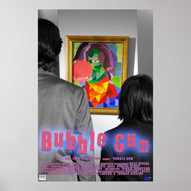 Póster Goma de burbuja (Frente)