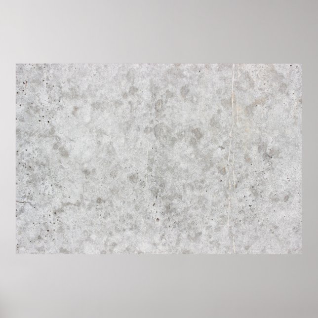 Póster Goma de pared gris de concreto (Frente)