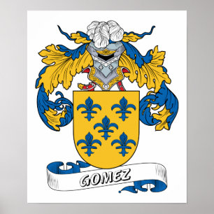 Póster Gómez Family Crest