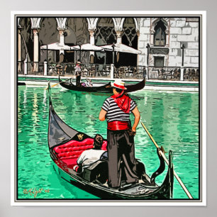Póster Gondolier
