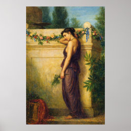 Póster Gone, But Not Forgotten by John William Waterhouse