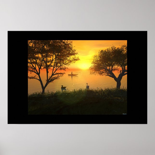 Póster Gone Fishin' (Frente)