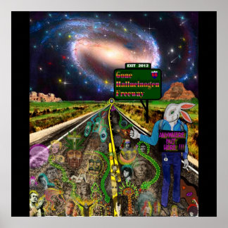 Póster Gone Hallucinogen Freeway