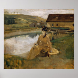 Póster Gonzalés - A orillas del agua