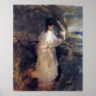 Póster Gonzalès - Mujer En El Acantilado