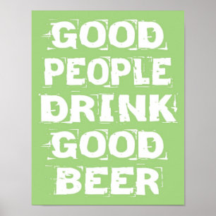 Póster Good Beer Poster
