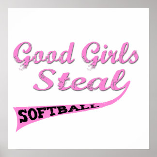 Póster Good Girls Steal (Pink urban)