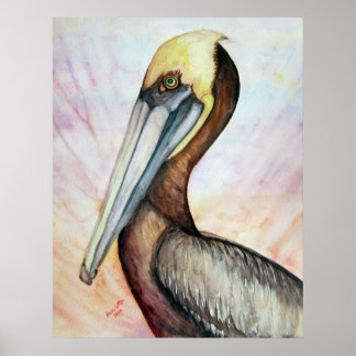 Póster Good Vibes Pelican