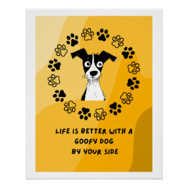 Póster Goofy Dog