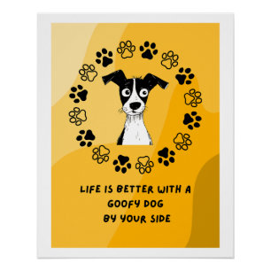 Póster Goofy Dog