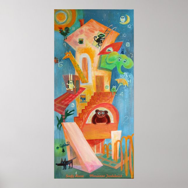 Póster Goofy House (Frente)