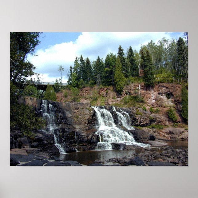 Póster Gooseberry Falls (Frente)
