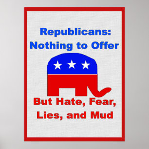 Póster GOP Fearmongers