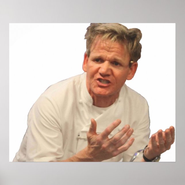 Póster Gordon Ramsay (Frente)