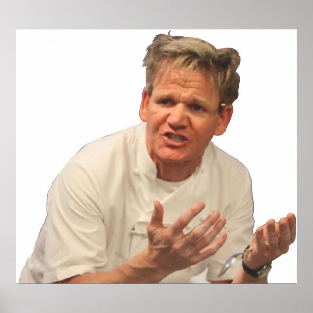Póster Gordon Ramsay (Frente)
