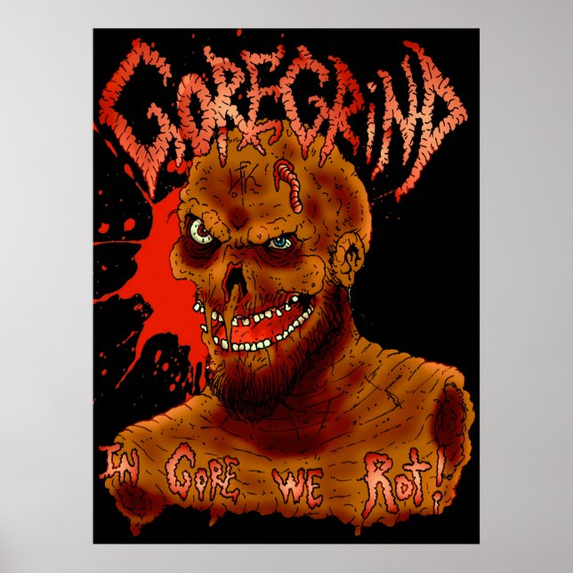 Póster Goregrind (Frente)