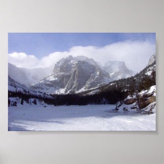 Póster Gorge glaciar