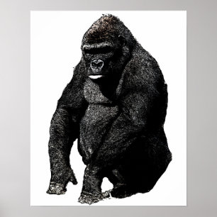 Póster Gorila
