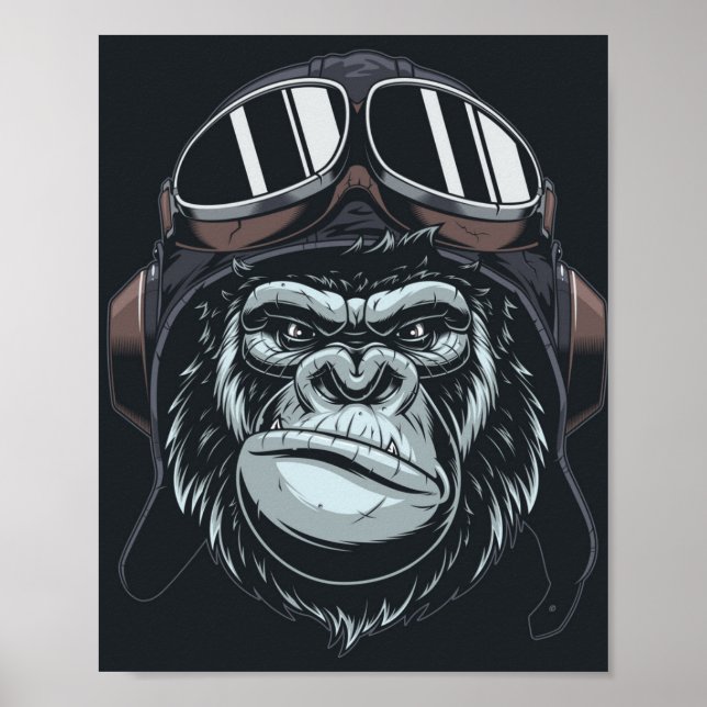 Póster Gorila (Frente)