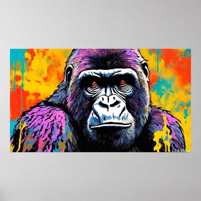 PÓSTER GORILLA 10 (Frente)
